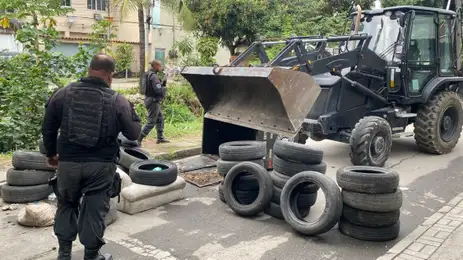 Rio de Janeiro-RJ- 15/07/2024  Mega ação policial no Rio tem prisões e apreensões de armas e drogas. Créditos Governo do Estado do Rio/ Foto CARLOS MAGNO